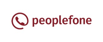 Logo Peoplefone, partenaire technologique de YETY