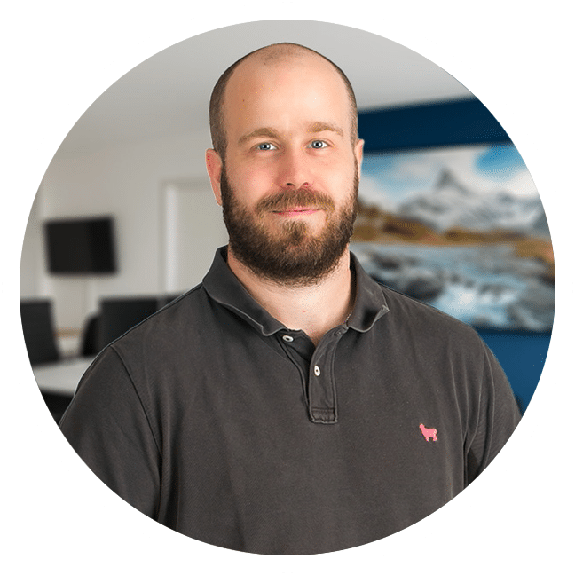 Mathieu, responsable informatique chez YETY à Sion en Valais